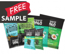 Free Ocean’s Halo Trayless Seaweed Snack