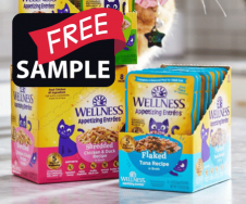 Free Wellness Appetizing Entrees Cat Food Sample